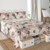 Drap HappyFriday White peonies Multicouleur 160 x 270 cm