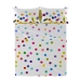 Foaie de sus HappyFriday Confetti Multicolor 260 x 270 cm (Confeti)