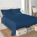 Foaie de sus HappyFriday Basic Bleumarin 260 x 270 cm