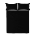 Top sheet HappyFriday Basic Black 260 x 270 cm