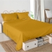 Top sheet HappyFriday Basic Mustard 180 x 270 cm