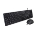 clavier et souris V7 CKU350US Noir Qwerty US