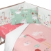 Cot protector HappyFriday Moshi Moshi Hola Multicolour 210 x 40 cm