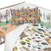 Cot protector HappyFriday Moshi Moshi Harvestwood Multicolour 210 x 40 cm