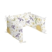 Cot protector HappyFriday Le Petit prince Migration Multicolour 210 x 40 cm