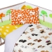 Cot protector HappyFriday Mr Fox Dogs Multicolour 210 x 40 cm