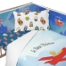 Cot protector HappyFriday Le Petit Prince Son avion Multicolour 210 x 40 cm