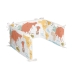 Cot protector HappyFriday Mr Fox World trip Multicolour 210 x 40 cm