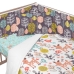 Protection du berceau HappyFriday Moshi moshi Woodland Multicouleur 210 x 40 cm