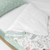 Quilt Cover without Filling HappyFriday Moshi Moshi Best buddies Multicolour 105 x 200 cm