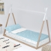 Housse de couette non rembourrée HappyFriday Basic Kids Little star Bleu 90 x 200 cm