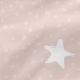 Σκανδιναβικός σάκος χωρίς γέμιση HappyFriday Basic Kids Little star Ροζ 90 x 200 cm