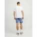 Korte broek Jack & Jones Rick Con Ge 709 I.k Blauw Cowboy