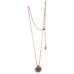 Ladies' Necklace Folli Follie 3N0S012RS 40 cm