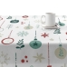 Fläckresistent bordsduk i harts Belum Merry Christmas 55 Multicolour 150 x 150 cm