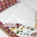 Gewatteerd beddengoed met ritssluiting HappyFriday Moshi Moshi Harvestwood Multicolour 90 x 200 cm