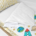 Quilted Zipper Bedding HappyFriday Mr Fox Space Rocket Multicolour 90 x 200 cm