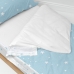 Quilted Zipper Bedding HappyFriday Basic Little Star Blue 105 x 200 cm