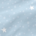 Комплект постельного белья на молнии с одеялом HappyFriday Basic Little Star Синий 105 x 200 cm