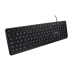 Tastatur V7 KU350ES Sort Spansk qwerty