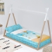 Bettbezug mit Füllung HappyFriday Le Petit Prince Montgolfiere Bunt 105 x 200 cm