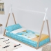 Quilted Zipper Bedding HappyFriday Le Petit Prince Montgolfiere Multicolour 105 x 200 cm