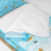 Prešita posteljnina z zadrgo HappyFriday Le Petit Prince Montgolfiere Pisana 105 x 200 cm
