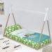 Vattert sengetøy med glidelås HappyFriday Happynois Pirata Flerfarget 105 x 200 cm