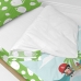 Vattert sengetøy med glidelås HappyFriday Happynois Pirata Flerfarget 105 x 200 cm