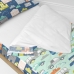 Quilted Zipper Bedding HappyFriday Moshi Moshi Holidays Multicolour 90 x 200 cm