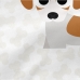 Capa de Edredão com Enchimento HappyFriday Mr Fox Dogs Multicolor 90 x 200 cm