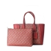 Borsa Donna Michael Kors 35F2G6KC5V-CHILI-GLD Rosso 24 x 18 x 8 cm