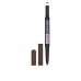 Creion de Sprâncene Maybelline Express Brow Satin Duo 04 Dark Brown