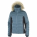 Skijacke Salomon Stormcozy Damen Hellblau