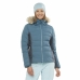 Skijacke Salomon Stormcozy Damen Hellblau