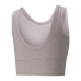 Sporttop für Frauen Puma Studio Yogini Luxe Crop Tank Violett