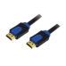 HDMI kabelis LogiLink CHB1102 2 m Mėlyna / juoda
