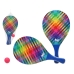 Strandspadar med boll Multicolour 38 x 20 x 0,6 cm