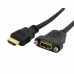 HDMI-Kabel Startech HDMIPNLFM3           Zwart
