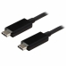 Cablu USB C Startech USB31CC1M Negru 1 m