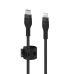 Câble USB-C vers Lightning Belkin CAA011BT1MBK Noir 1 m