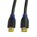 HDMI kabelis ar ārējo tīklu LogiLink CH0061 Melns 1 m