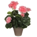 Decoratieve plant Mica Decorations PVC Geranium (11,5 x 33 cm)