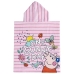 Ręcznik-poncho z kapturem Peppa Pig Różowy 50 x 115 cm