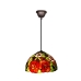 Plafondlamp Viro Rood Ijzer 60 W 30 x 30 x 30 cm