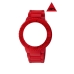 Montre mixte à carcasse interchangeable Watx & Colors COWA1205 Rouge