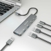 Hub USB Aisens A109-0857 Gris (1 Unité)