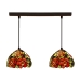 Suspension Viro Rouge Fer 60 W 50 x 20 x 20 cm