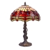 Stolní lampa Viro Belle Rouge Vínový Zinek 60 W 40 x 60 x 40 cm