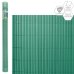 Zahradní plot Zelená PVC Plastické 1 x 300 x 200 cm